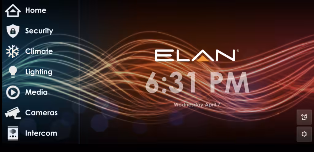 Elan Home Automation Interface