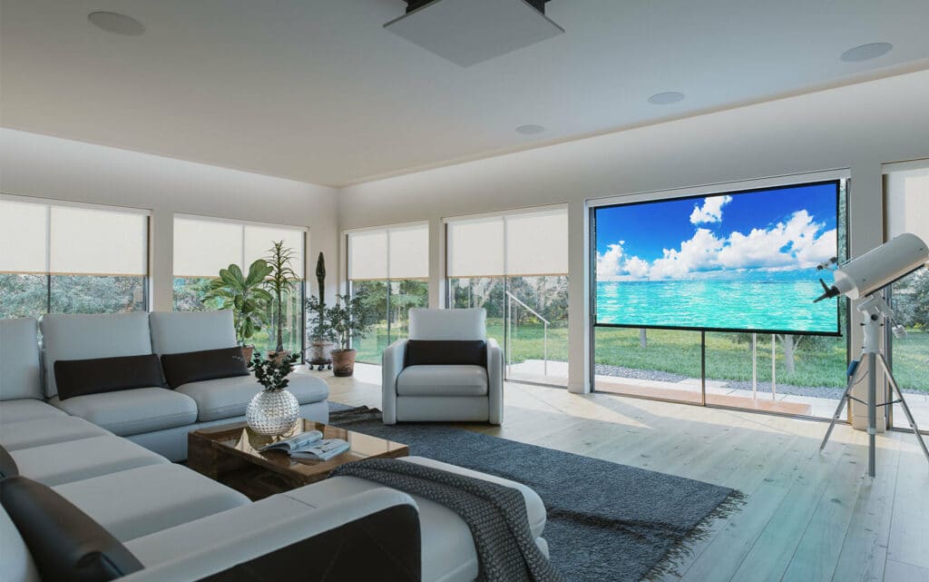 Motorized Shades &Amp; Projection Screen