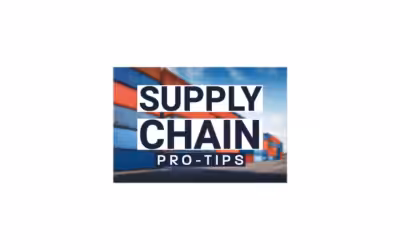 Pro-Tips for surviving the supply chain crisis