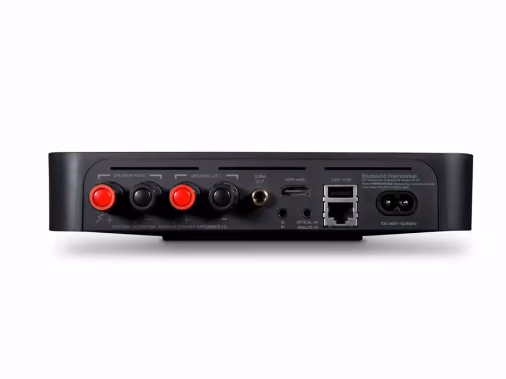 BlueSound Power Node Edge rear