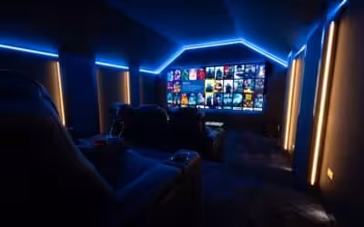 Case Study: A Truly Custom Home Theater