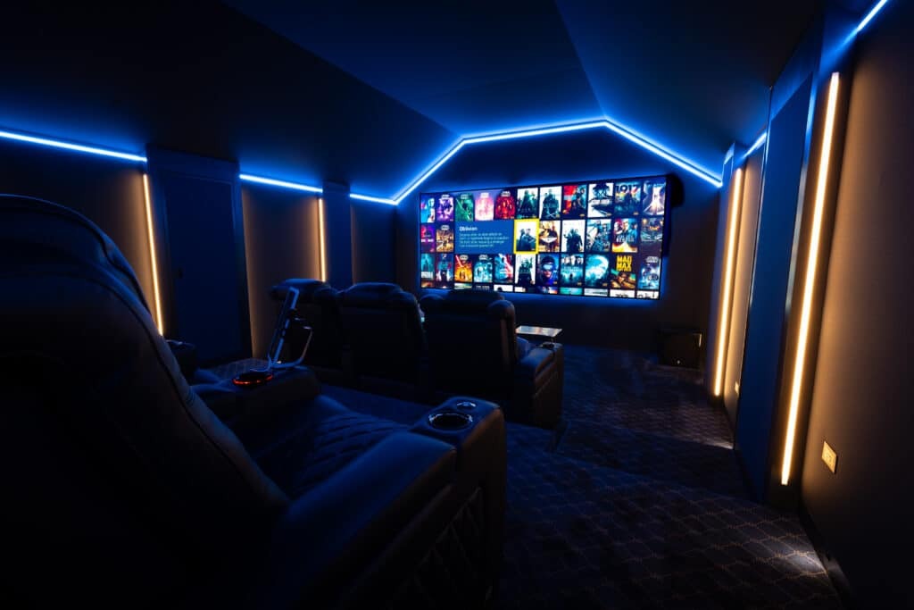 Dedicated Home Cinema Installation in Essex by New Wave AV