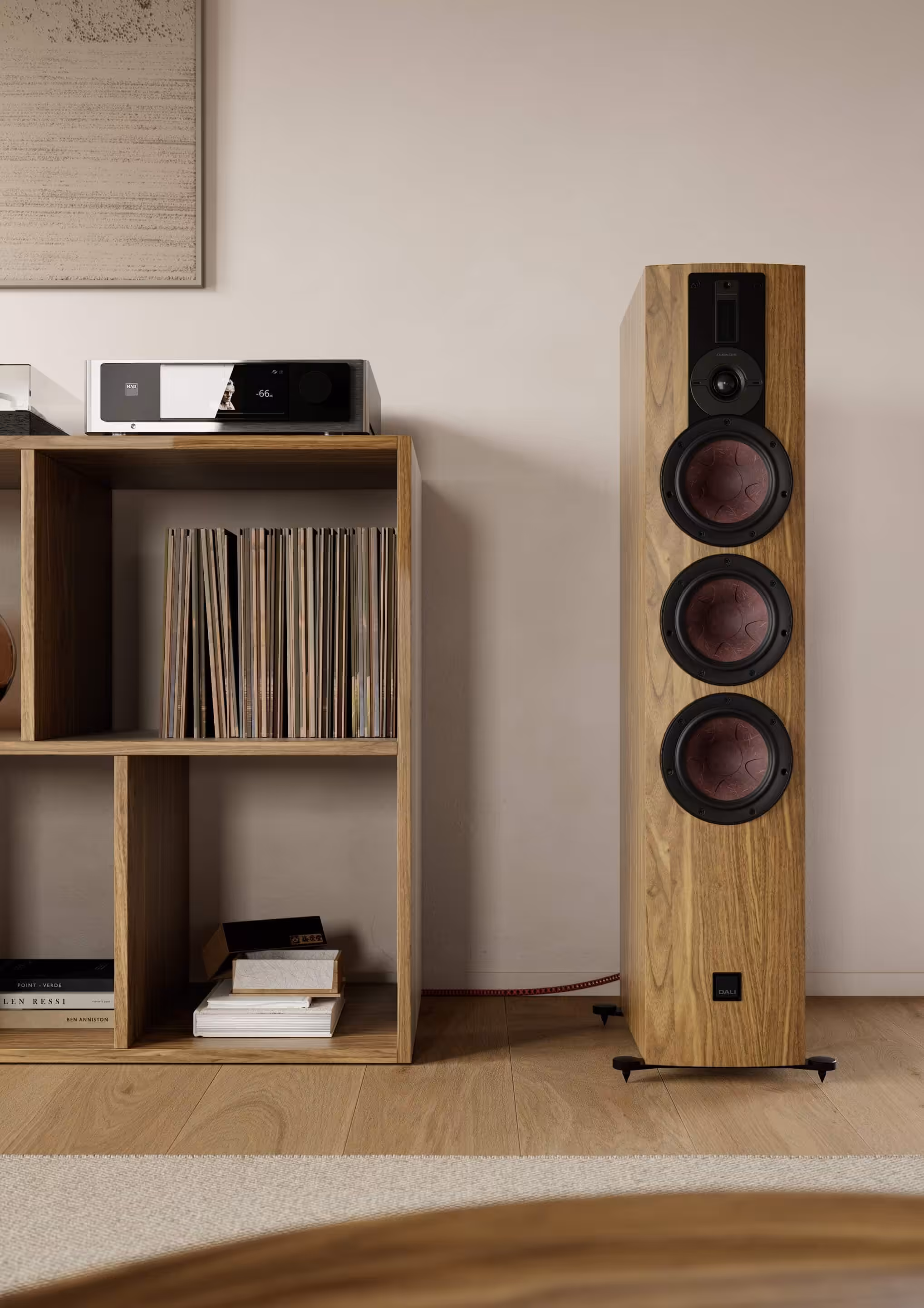 DALI Rubikore 8 speakers in a living room