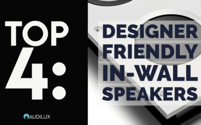 Top 4 In-Wall Speakers That your Designer Will Love