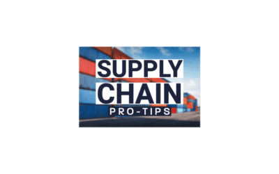 Pro-Tips for surviving the supply chain crisis